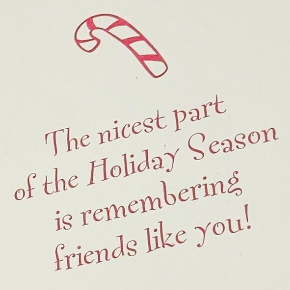 Vintage 1998 Cleo Winnie the Pooh Happy Holidays Cards (13 Cards/13Envelopes) - Picture 5 of 7